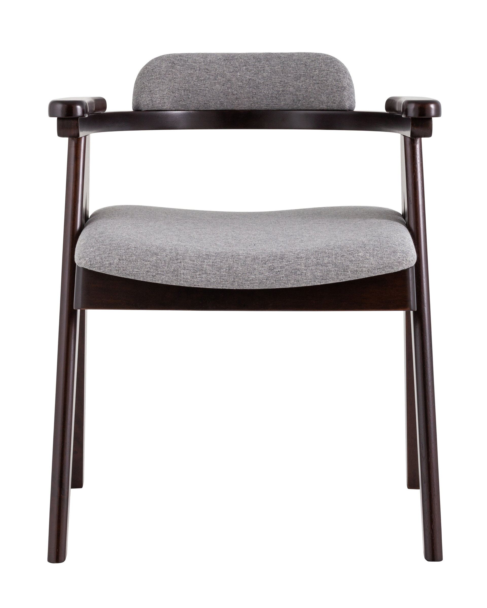 Стул обеденный OLAV NEW массив гевеи серое Stool Group