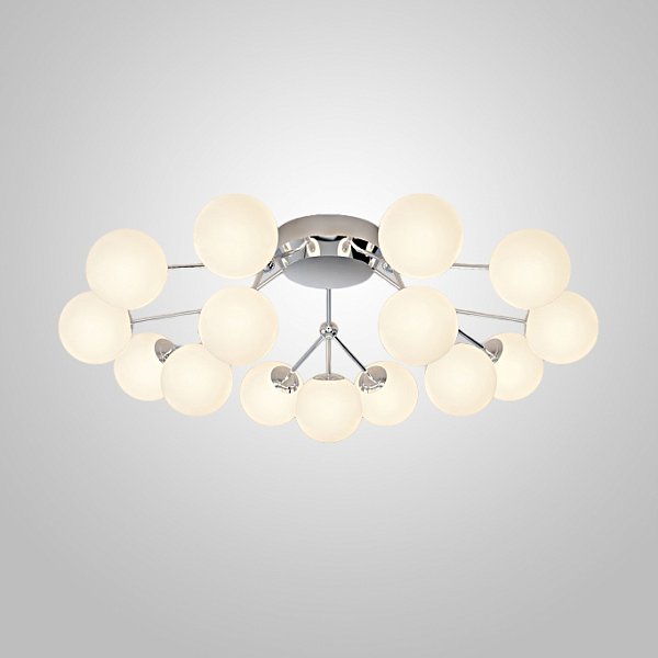 Потолочная люстра MARTIAL L15 Chrome by ImperiumLoft