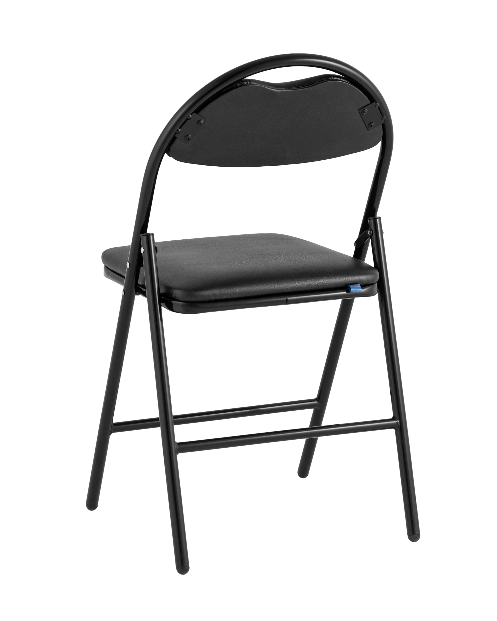 Стул складной Hagen экокожа черный каркас черный Stool Group