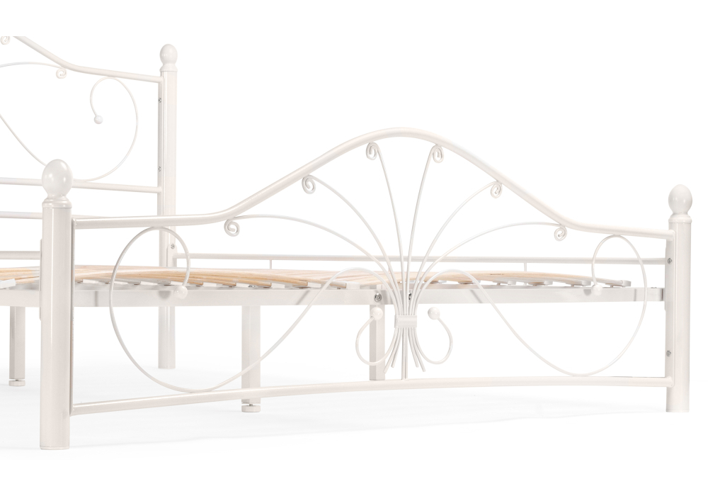 Кровать Woodville Мэри 2 160х200 белая 402983