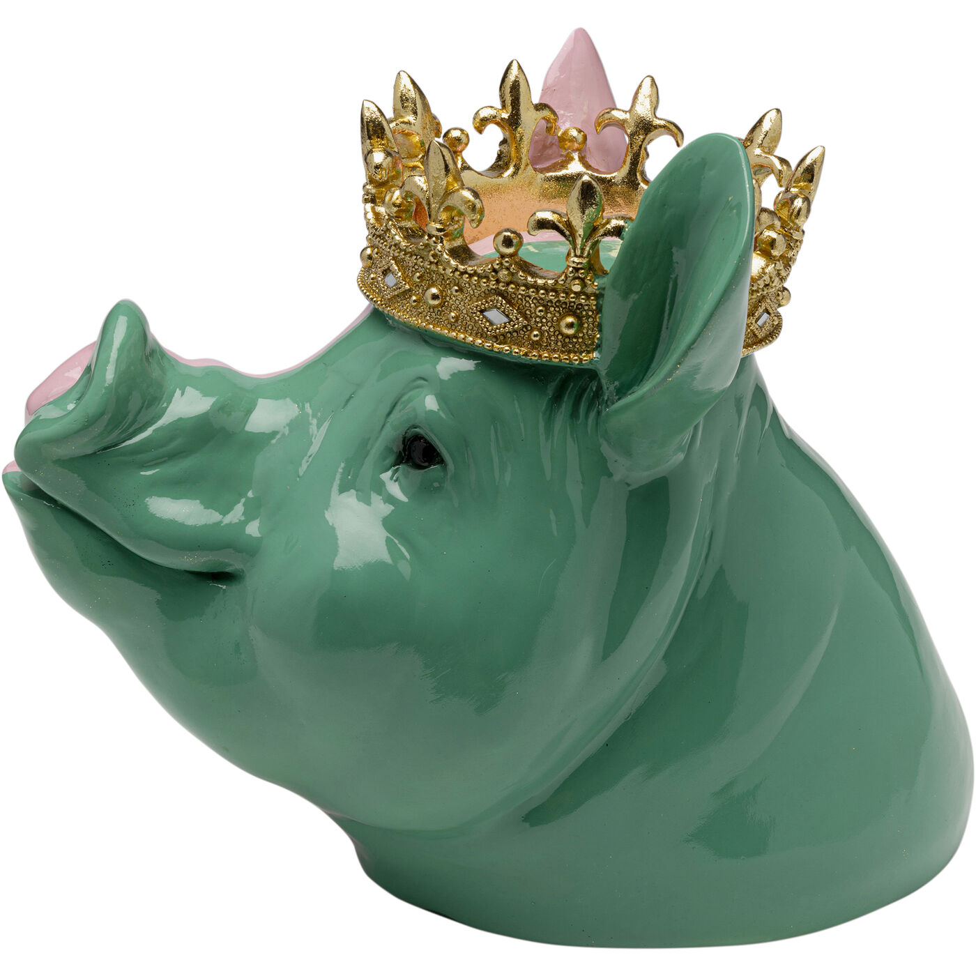 Фигура декоративная Crowned Pig 28 см KARE 57103