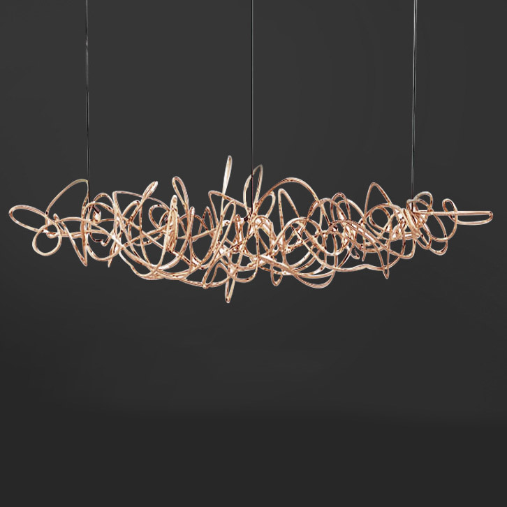 Подвесной светильник COUNTESS L135 Gold by ImperiumLoft