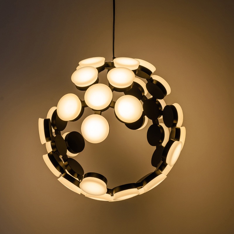 Подвесная люстра LUNA Белый by ImperiumLoft