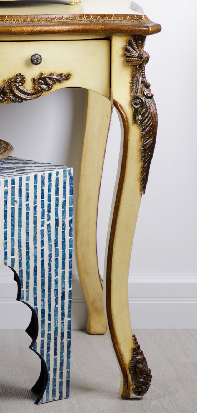 Стол с ящиками Glasar 35-096