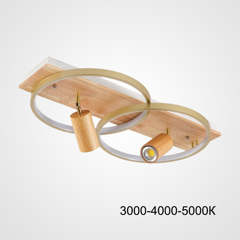 Потолочный светильник DIDRIKA L45 Light Brown Трехцветный свет by ImperiumLoft