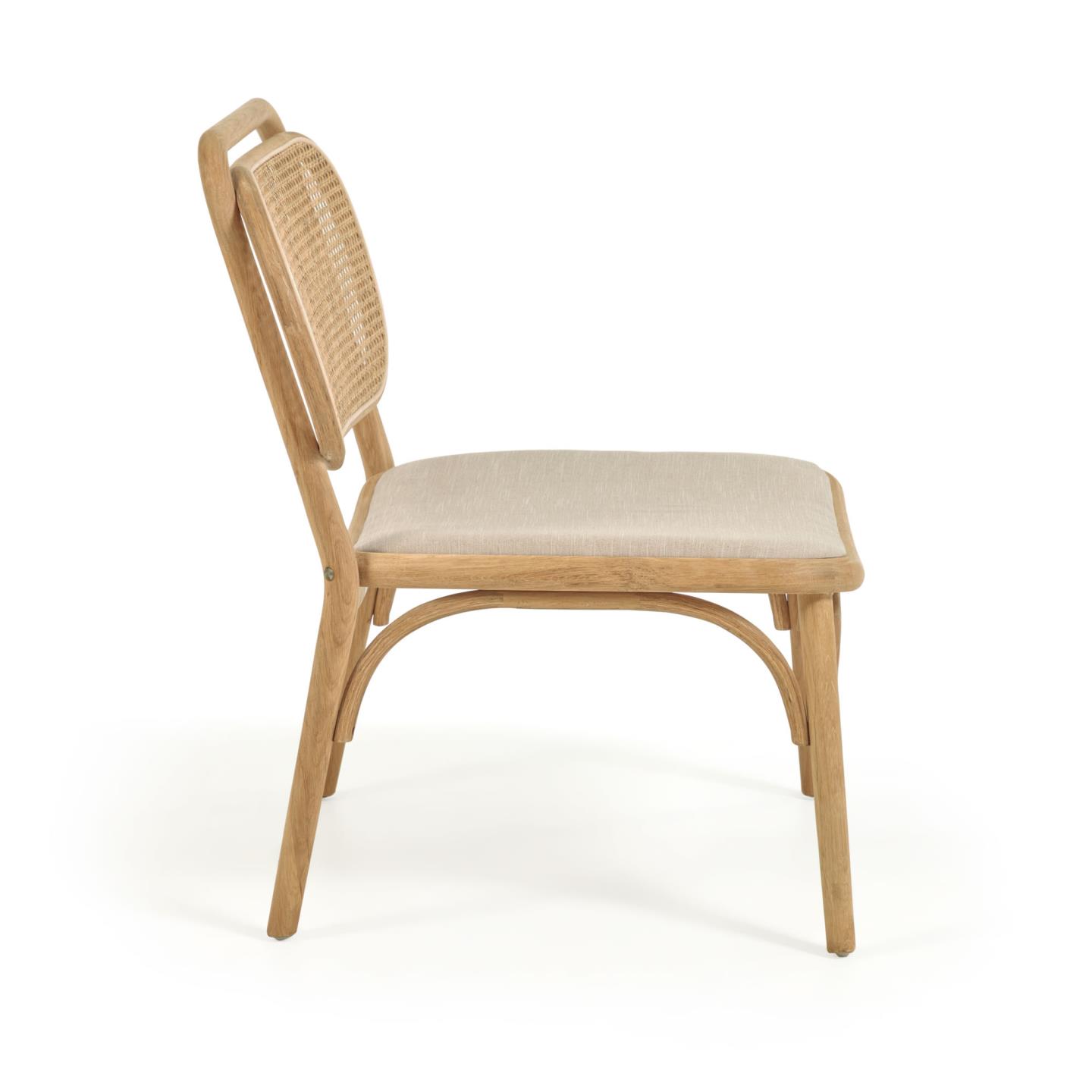 Кресло Doriane массив дуба с мягким сиденьем La Forma (ex Julia Grup)