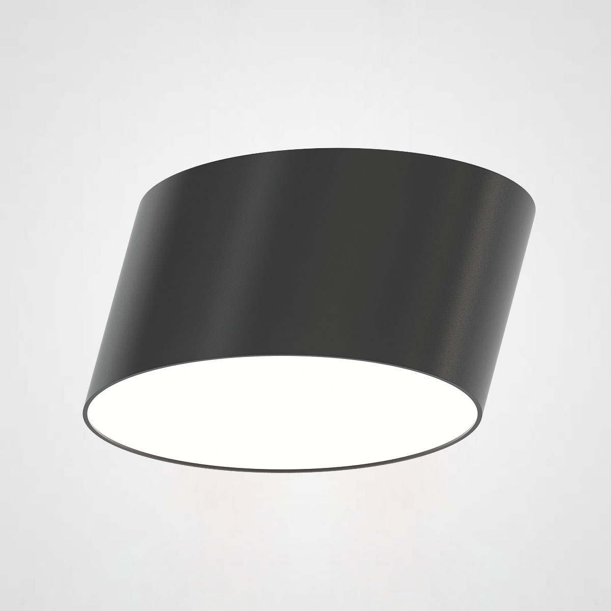 Потолочный светильник INCLINE D25 H13 Black by ImperiumLoft