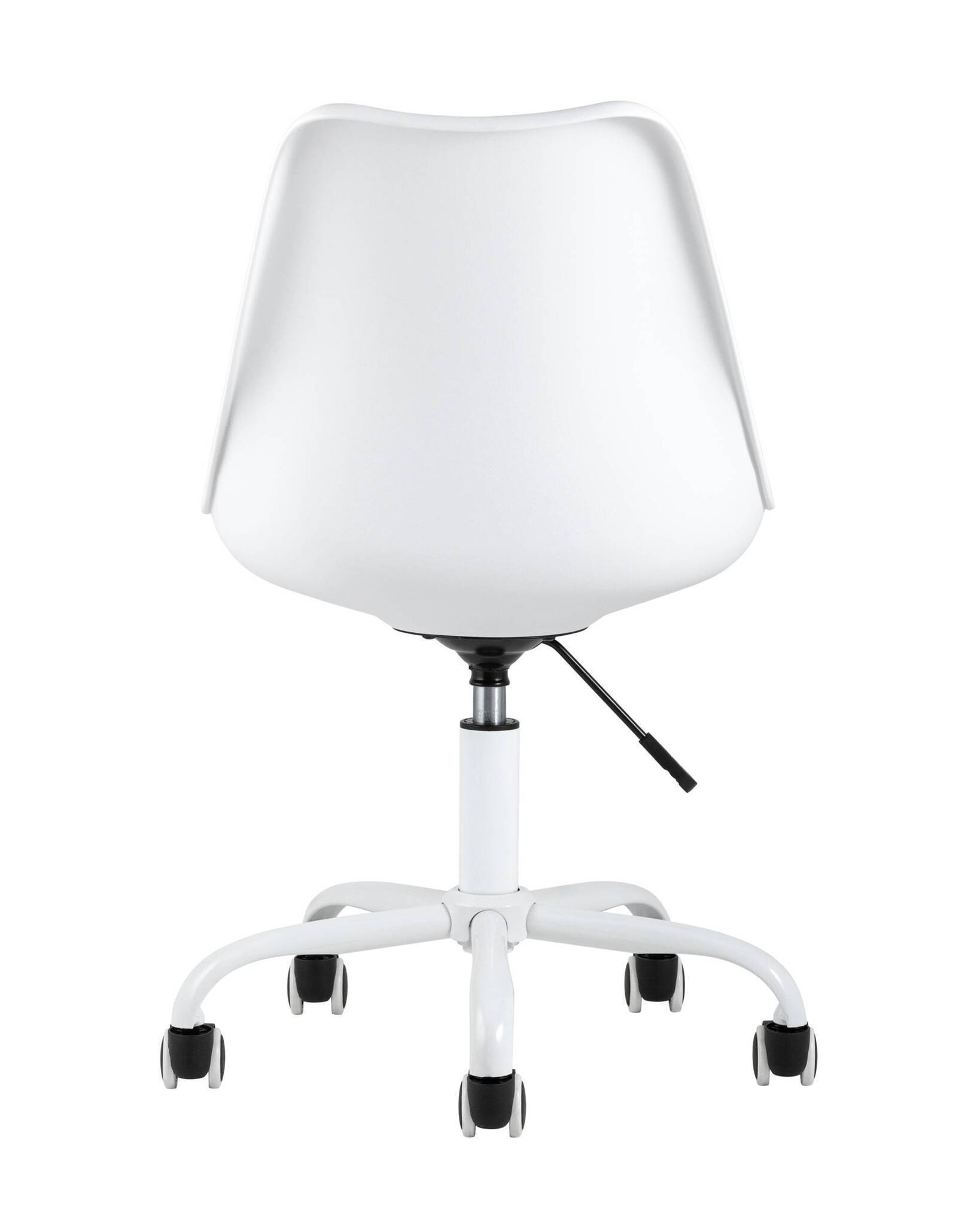 Стул офисный Blok пластиковый белый Stool Group