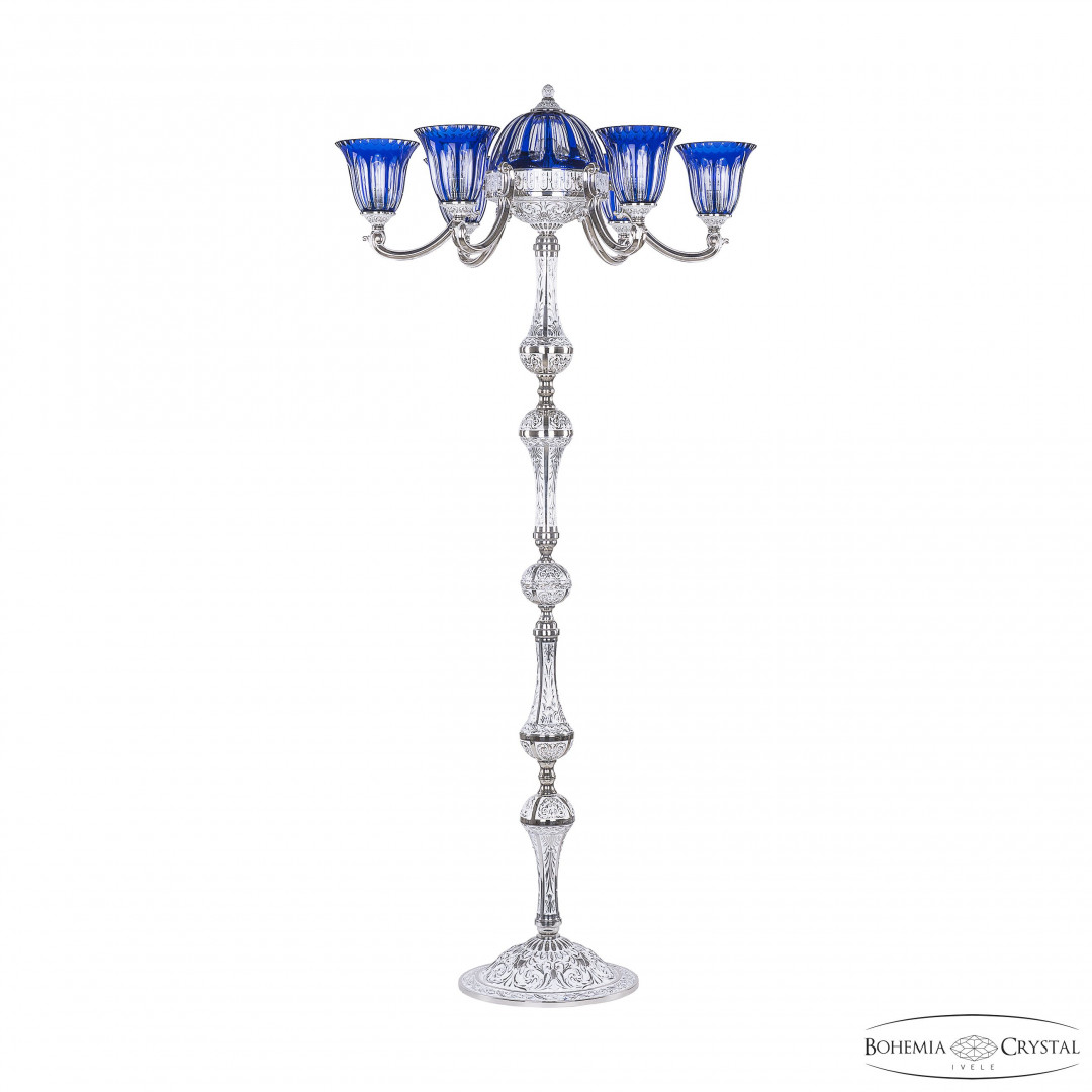 Торшер бронзовый 72009TP/6/175 NW P2 U Clear-Blue/H-1H