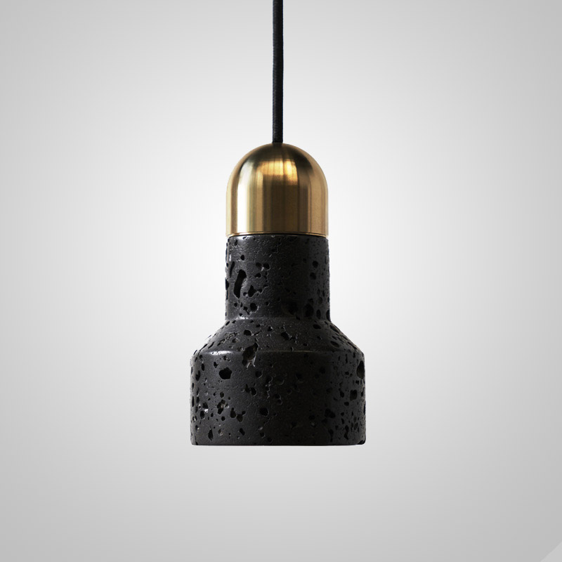 Подвесной Светильник Jazz Stone Black Brass By Imperiumloft