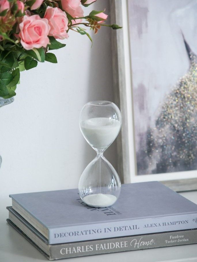 Декоративное изделие Песочные часы Glasar 73221-WHIT