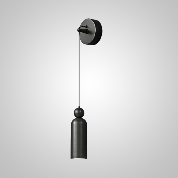 Настенный светильник LEFFE WALL Black by ImperiumLoft