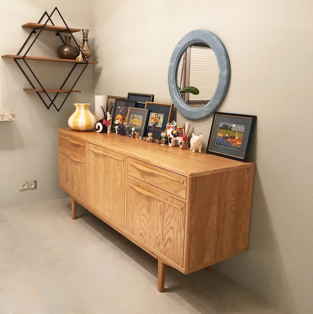 Зеркало BountyHome Big Window Blue mv102-79-blue