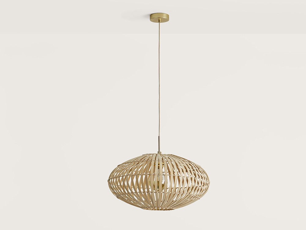 Подвесной светильник Anya золотой металл Ø 50 cm Aromas del Campo