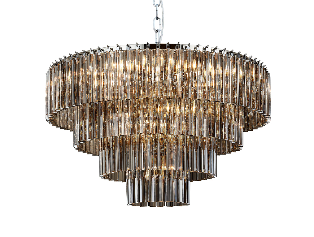 Люстра Newport 8708+11/C fume