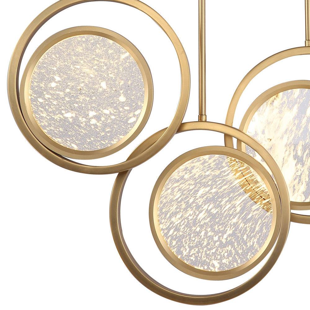 Подвесной светильник Delight Collection Moon Light 3A ant.brass