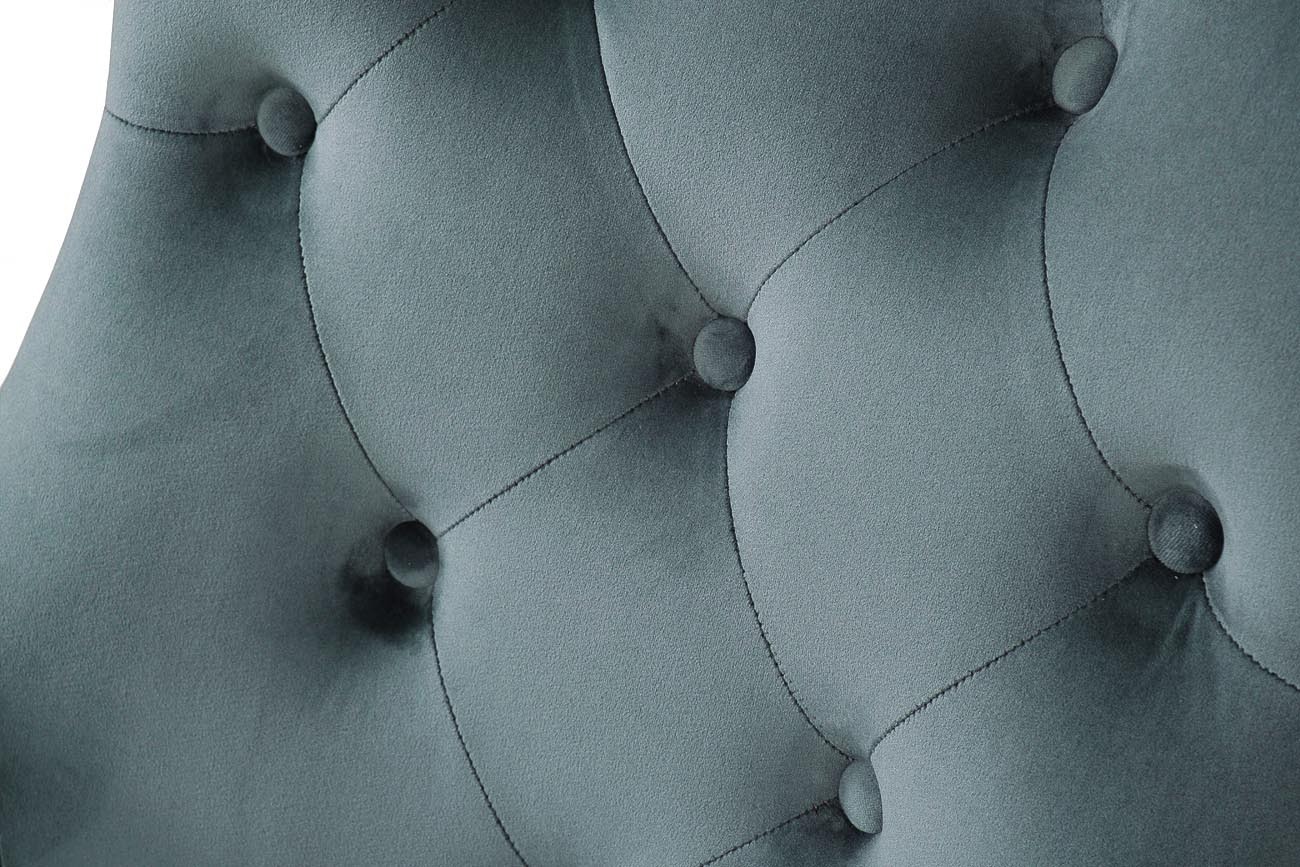 Стул велюровый бирюзовый Garda Decor 236-2K-БИРЮЗА-Riv87