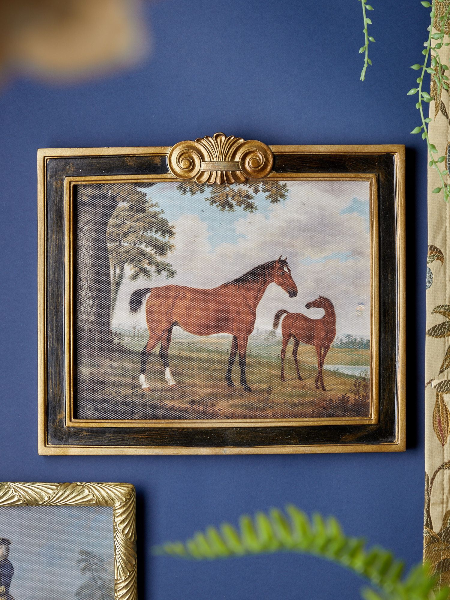 Картина настенная Лошади, под старину, масло Glasar 28-683