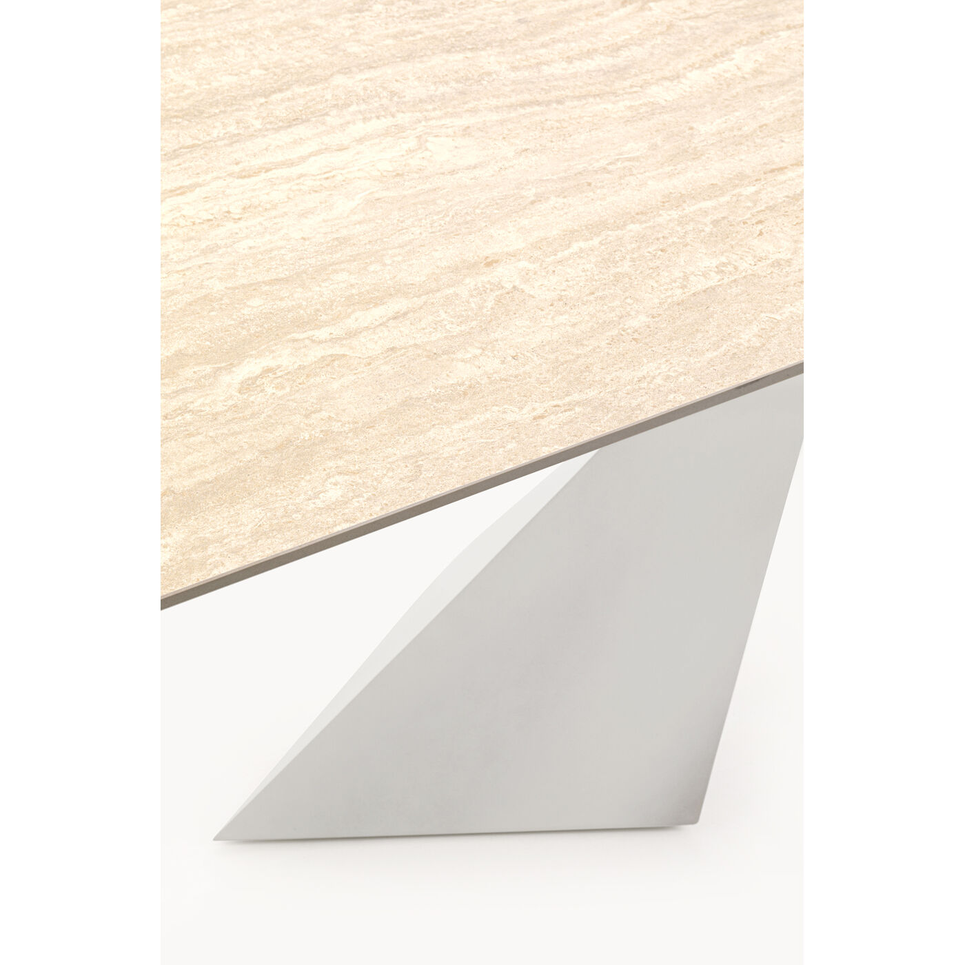 Стол Gloria Travertin Greige 200x100cm KARE 71186