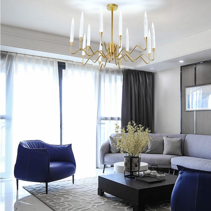 Люстра на штанге MELVIN by ImperiumLoft