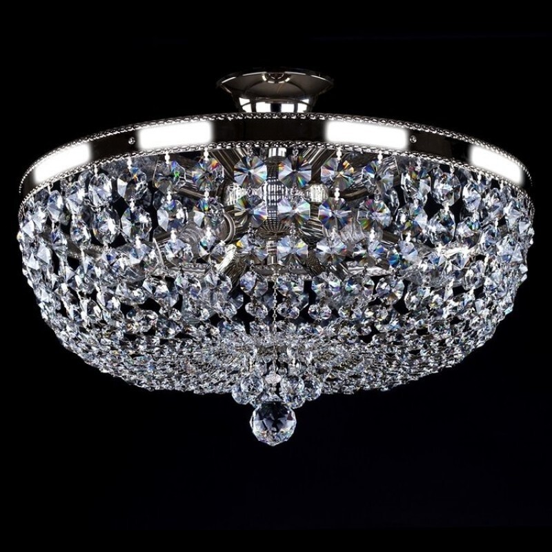 Люстра Artglass GERTA DIA 450 NICKEL ANTIQUE SP