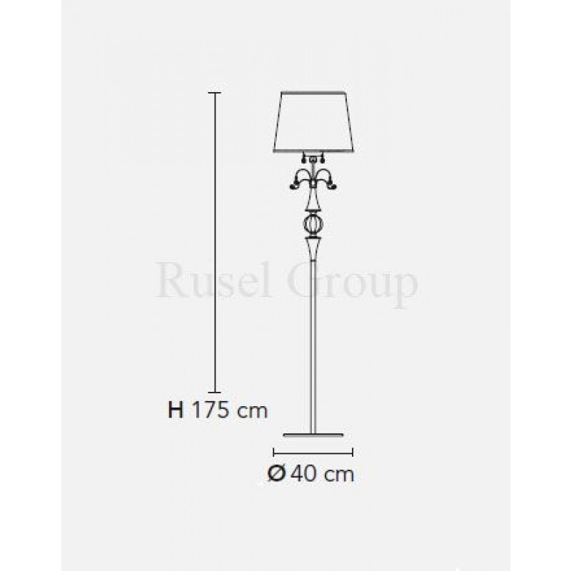 Напольный светильник Masiero LUP STL1 (Emme Pi Light 7810)