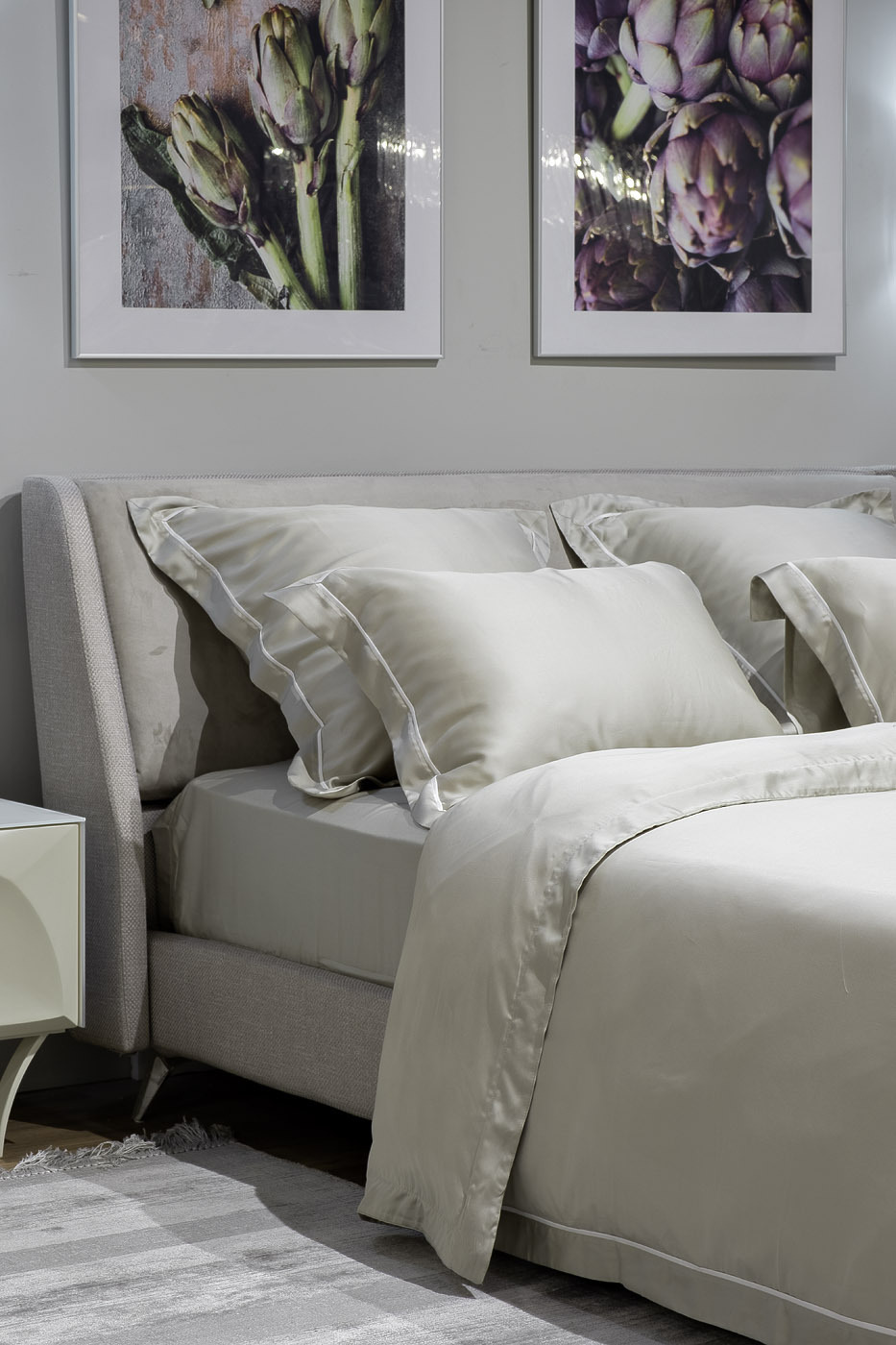 Простыня "Сопрано" 270х280см оливковая Garda Decor 107TD-D903D-PROS SOPR OLIV