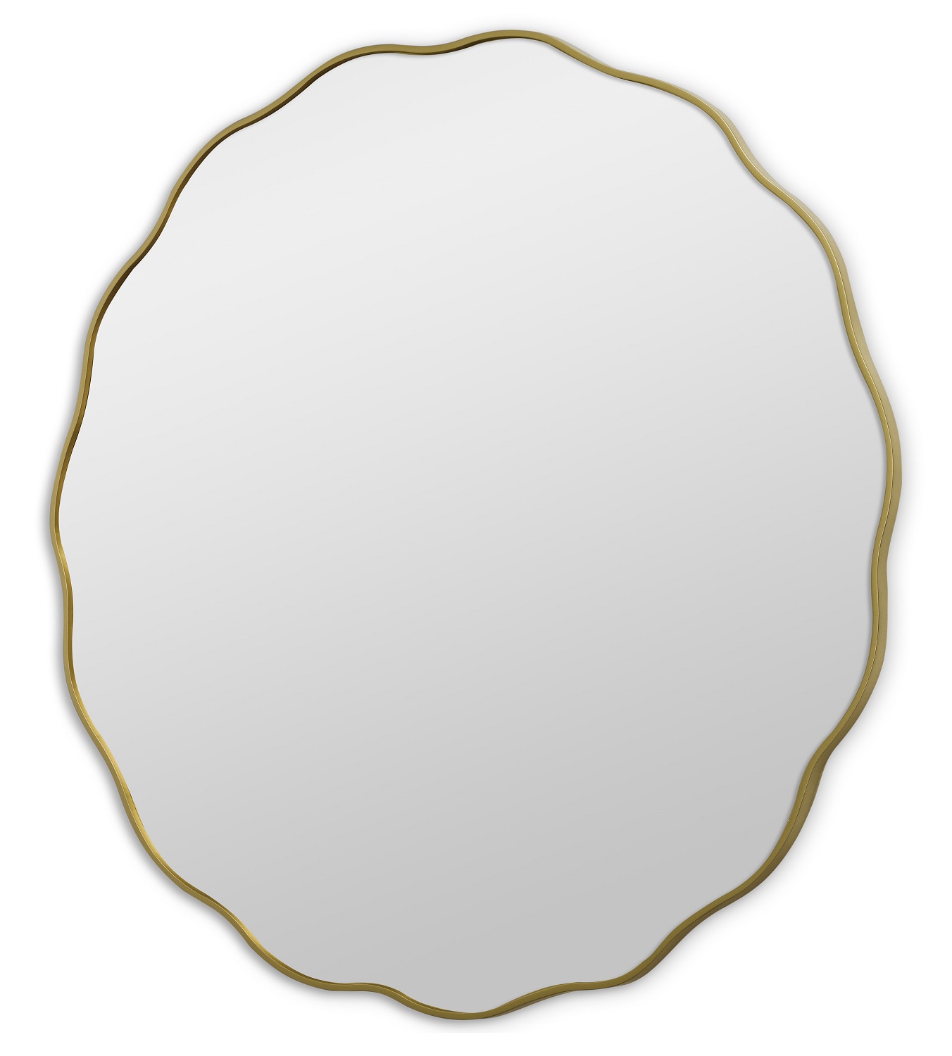 Fancy M Gold Зеркало в тонкой раме Smal Art-Zerkalo SM192GL