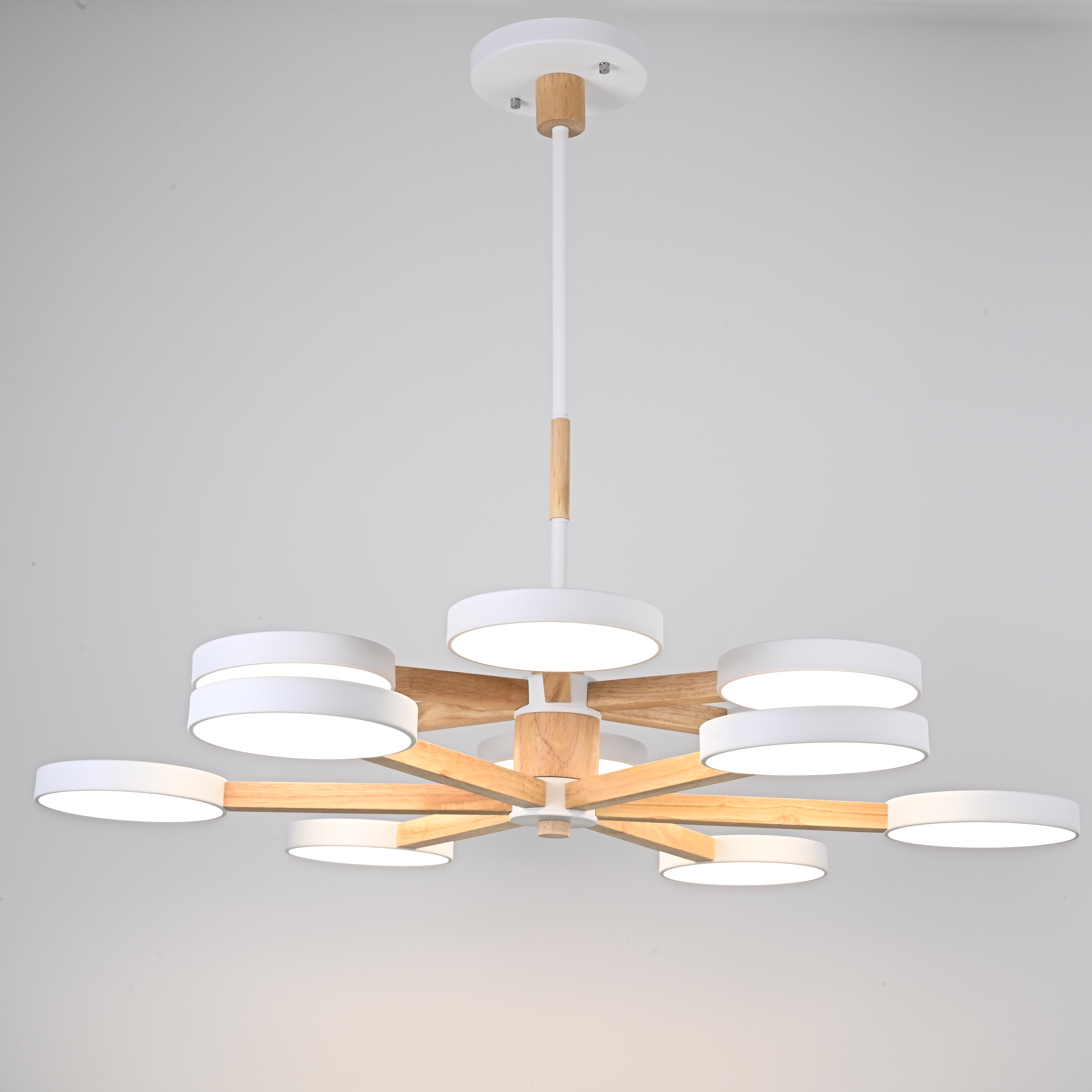Подвесная люстра TURNA DBL L12 White by ImperiumLoft