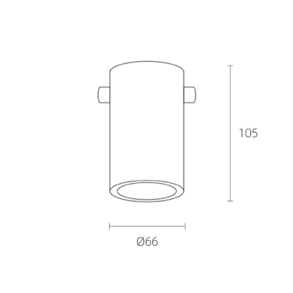 Точечный светильник BRUT SP by ImperiumLoft