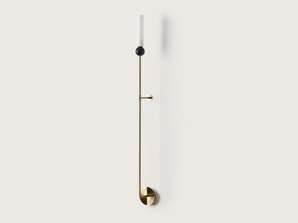 Бра Delie L золотой металл - черный мрамор Aromas del Campo