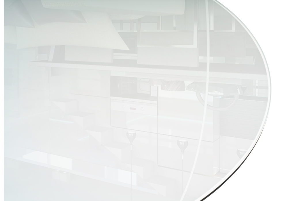 Стол стеклянный Woodville Абилин 100 ультра белый / черный / черный матовый 516543