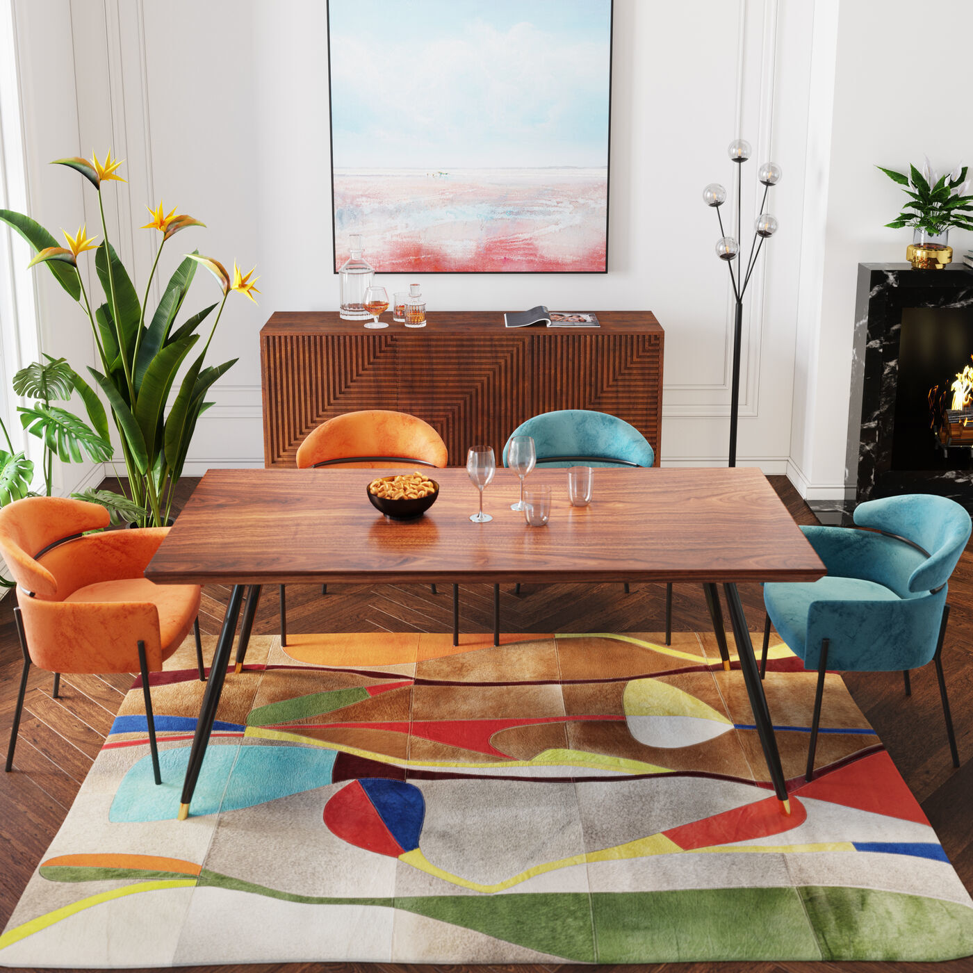 Ковер Artistico 53022 Kare