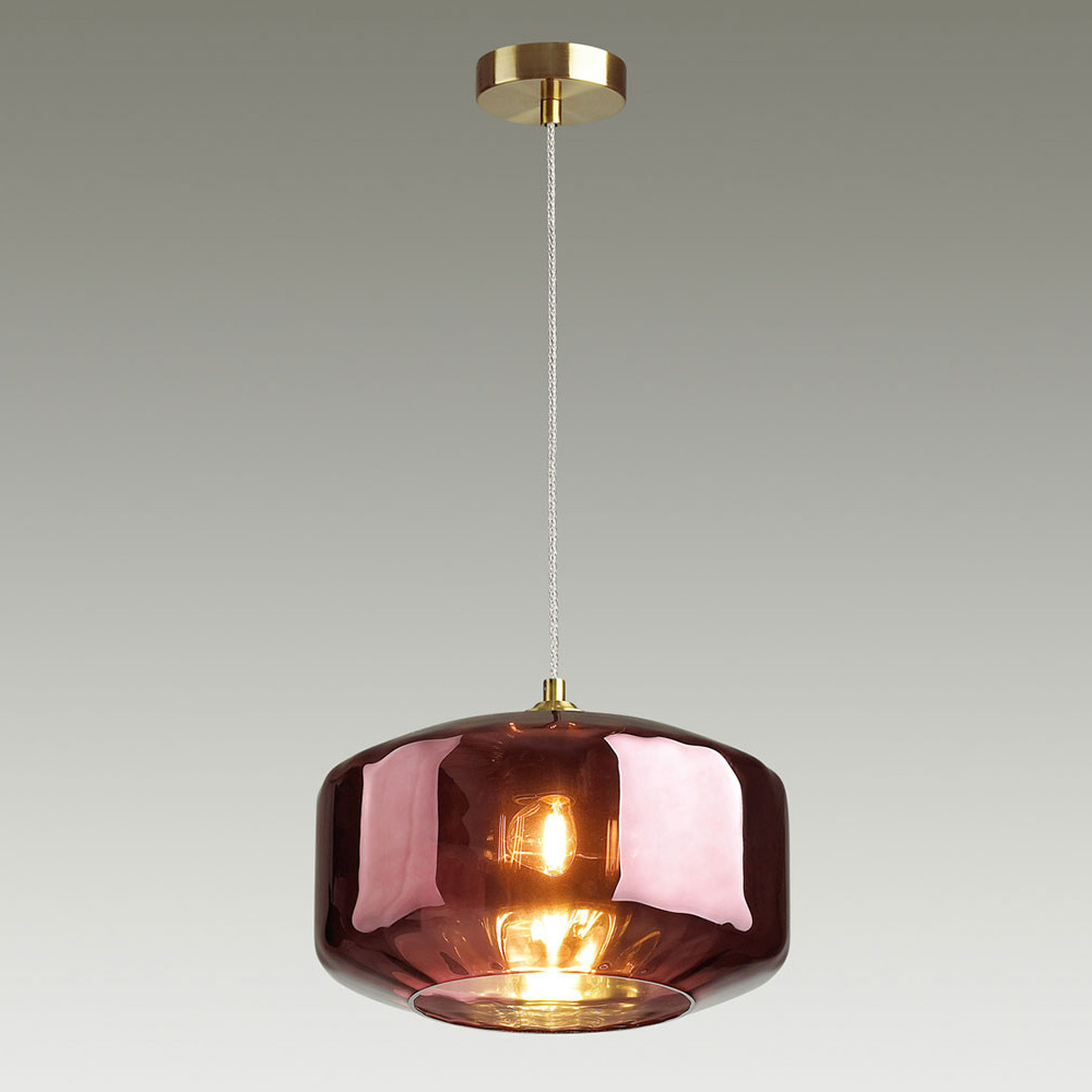 Подвесной светильник HARZARD ONE amber by ImperiumLoft