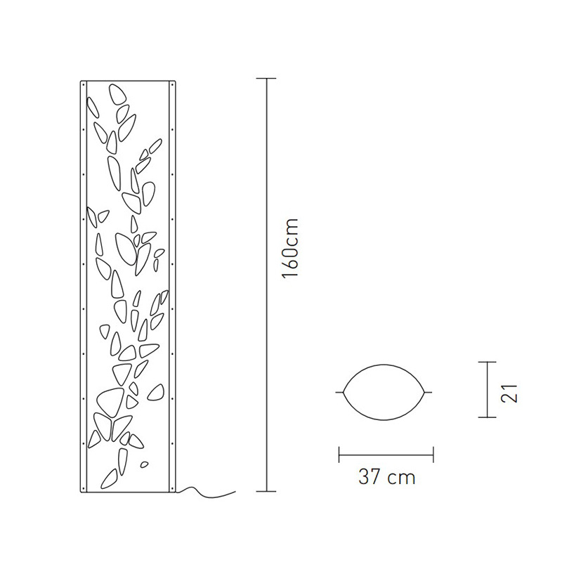 Торшер Slamp Bios Extra Large Tube