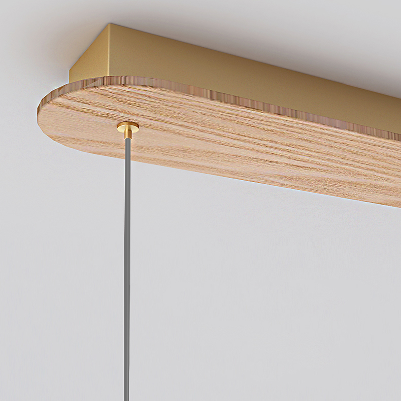 Подвесной светильник FALKA MORE B Gold Планка by ImperiumLoft