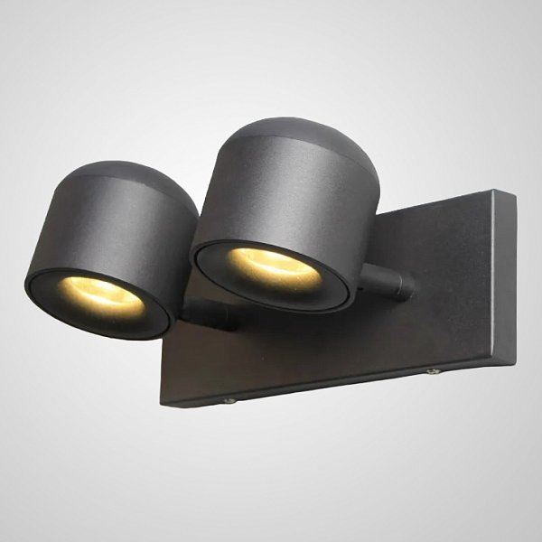 Настенный светильник TINY WALL L2 Black by ImperiumLoft