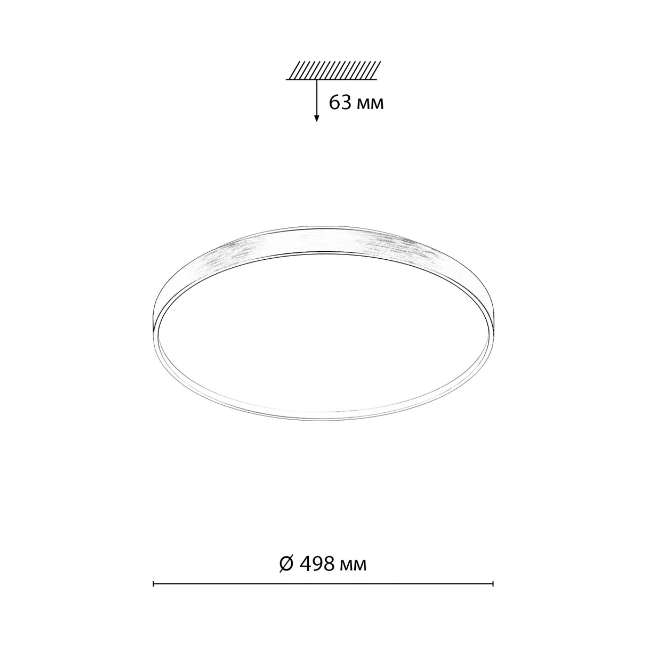 Настенно-потолочный светильник Sonex 7784/ELN