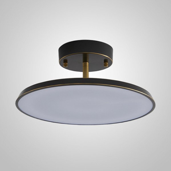 Потолочный светильник BIRK D20 Black by ImperiumLoft