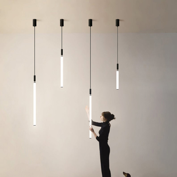 Подвесной светильник DELIA L130 black 4000К by ImperiumLoft