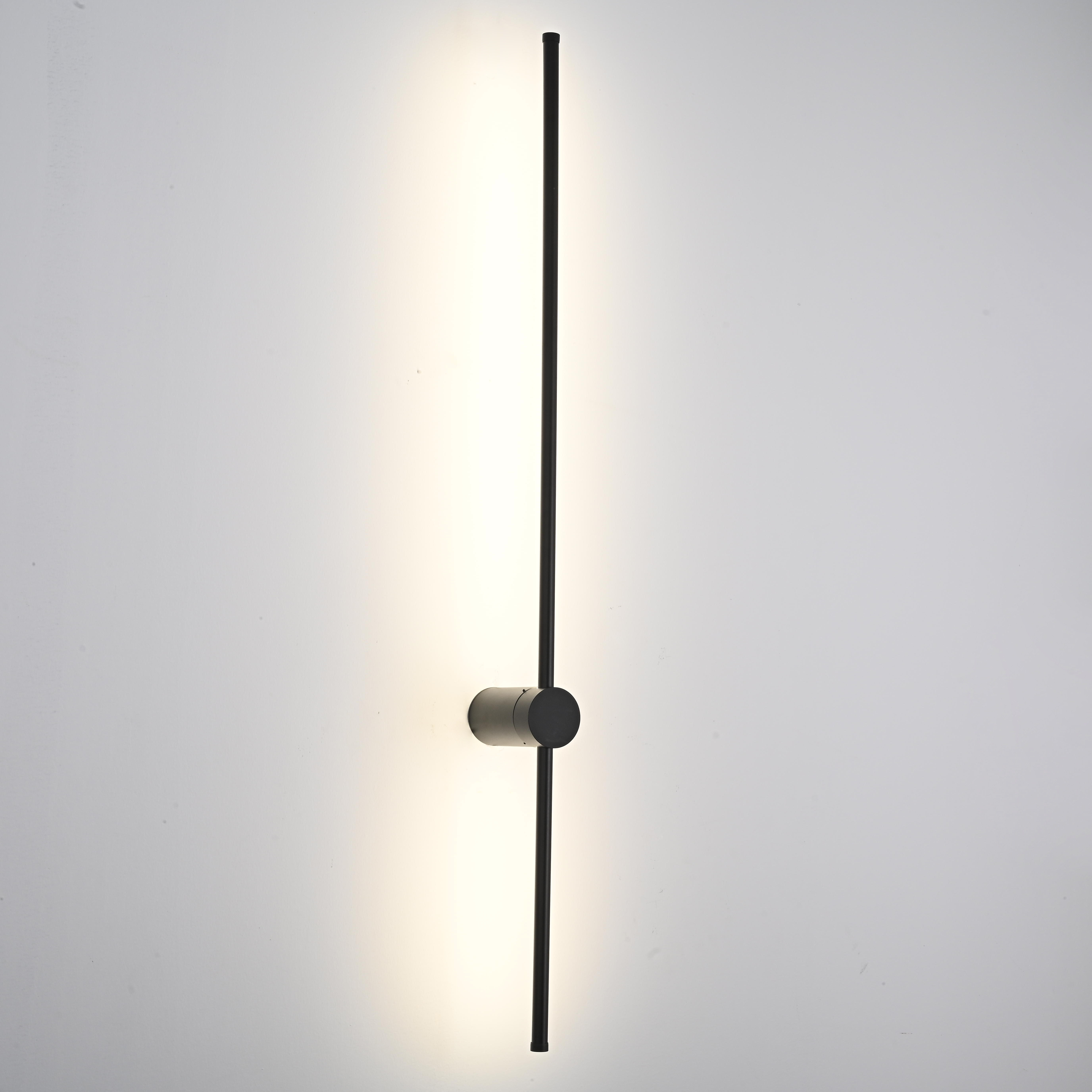 Настенный светильник Wall LINES L80 Black by ImperiumLoft