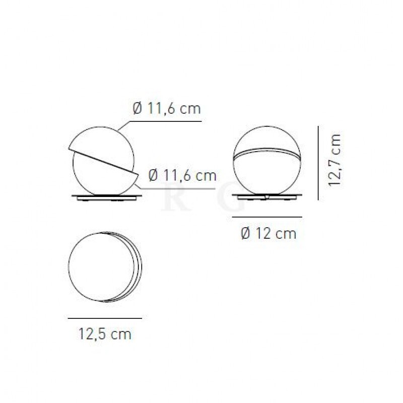 Настольный светильник AXO LIGHT AIBU LT
