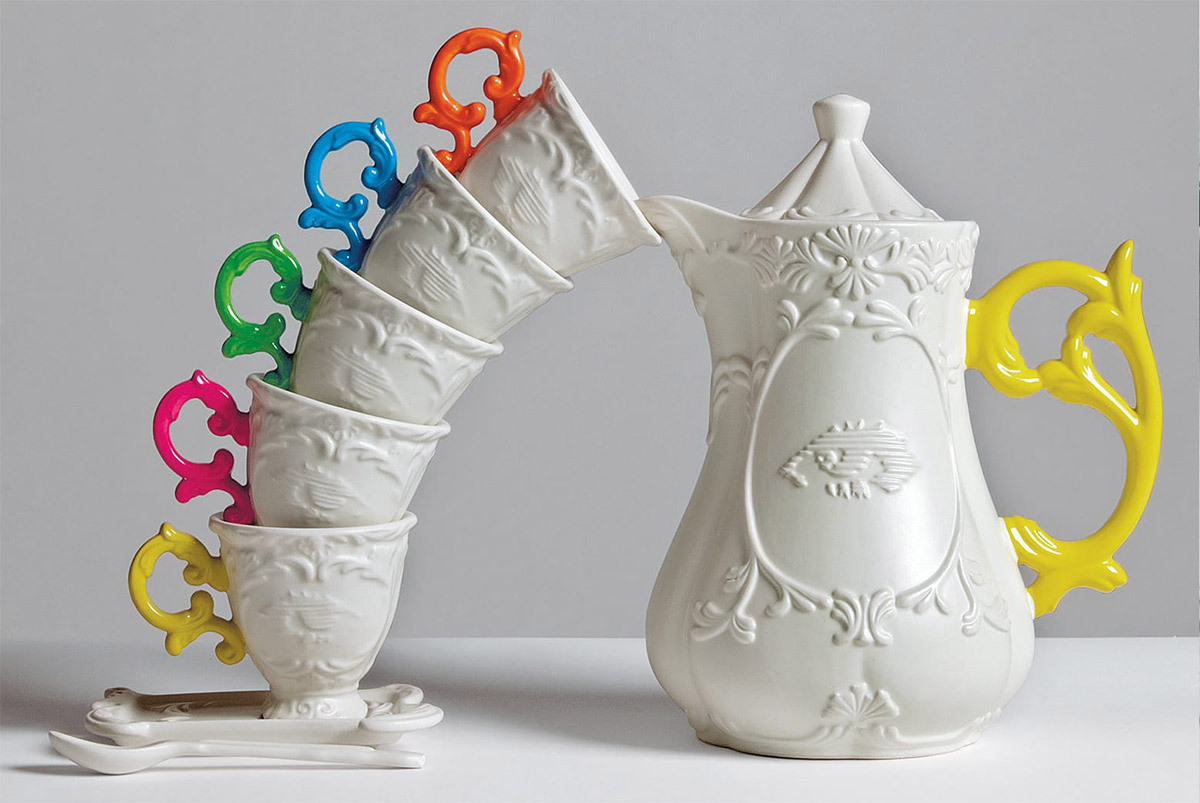 Кофейная пара Seletti I-Coffee Yellow 09859 GIA