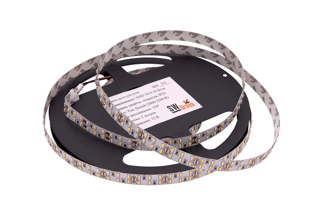 Лента светодиодная SWG SWG4240*2-12-24-WW