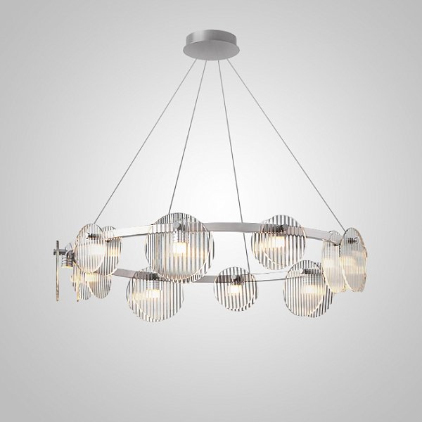Подвесная люстра RUTGER R D60 Chrome by ImperiumLoft