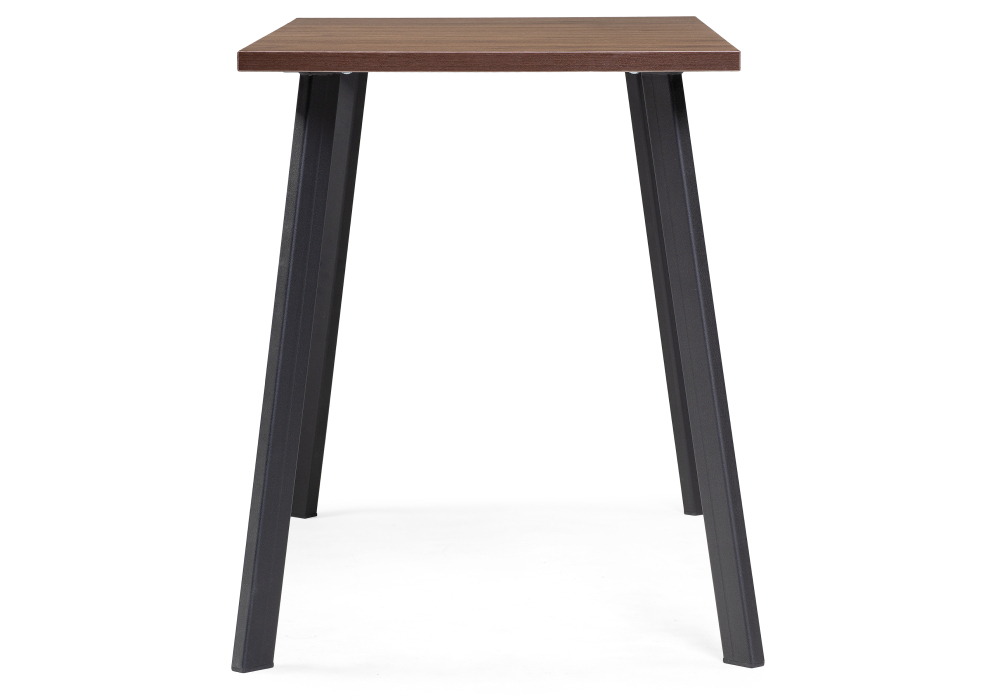 Стол деревянный Woodville Тринити Лофт 120х60х75 25 мм гикори / матовый черный 489738