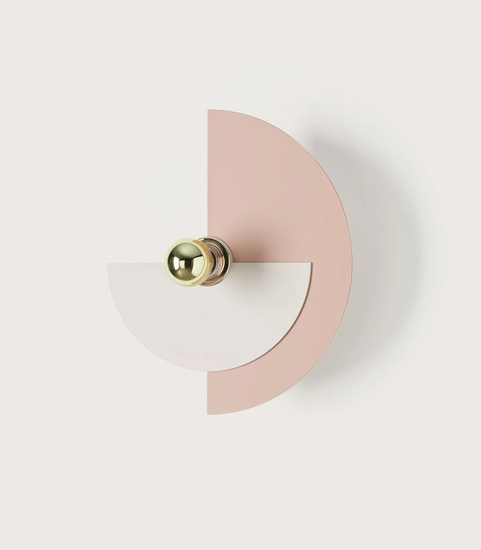 Бра Haban 2 диска 35 см / 25 см  + цоколь 10 cm золотой Aromas del Campo