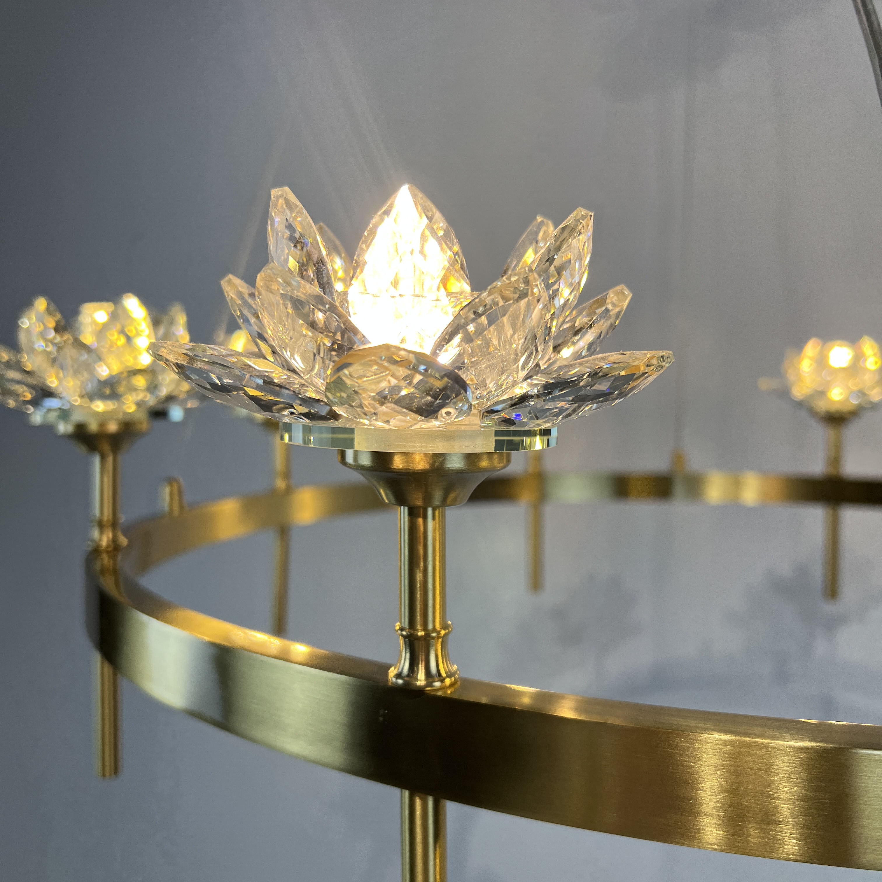 Подвесная Люстра Lotos D80 8 Lamps By Imperiumloft