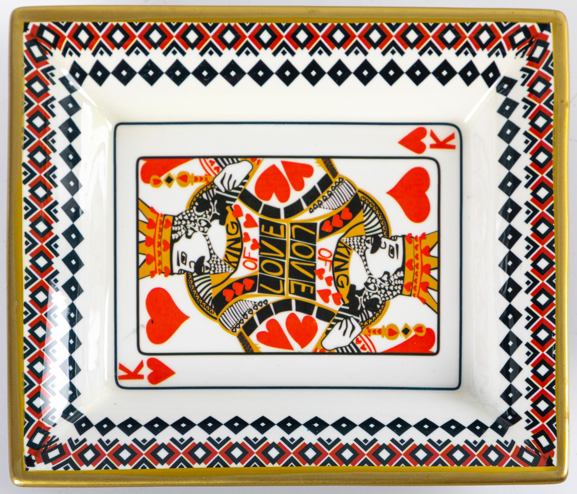 Блюдо декоративное Glasar 58-059