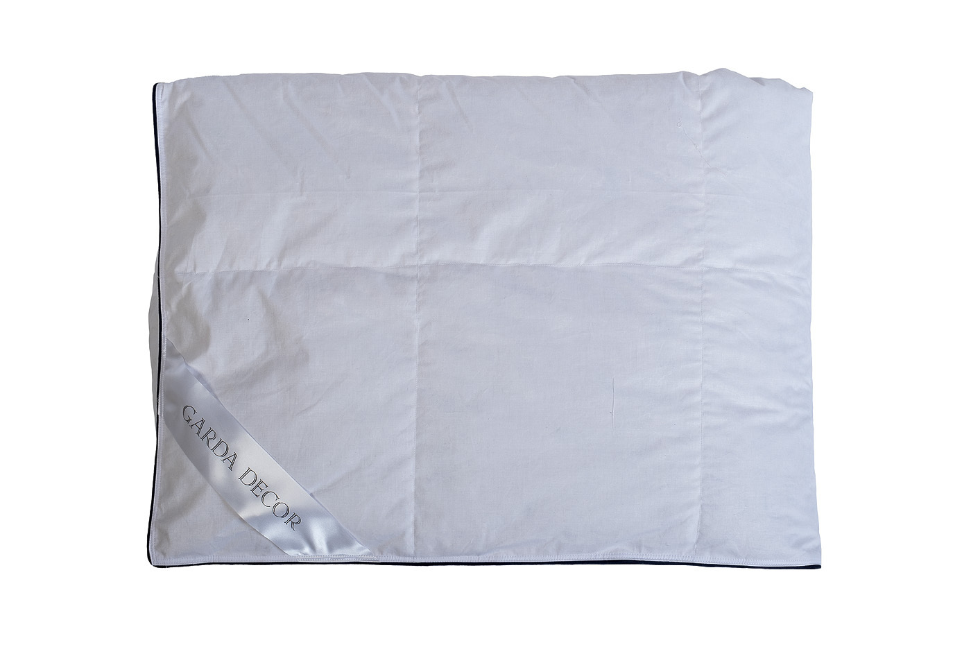 Одеяло "Омега" 140х205см 100% серый гусиный пух Garda Decor 104BP-OETD15- BEL